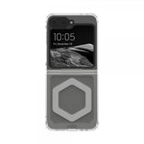 Urban Armor Gear (UAG) Samsung Galaxy Z Flip 6/Flip 7 FE Skal Plyo Pro MagSafe Ice/Silver