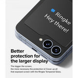 Ringke Samsung Galaxy Z Flip 6/Flip 7 FE Skärmskydd Cover Display Protector Glass 2-pack