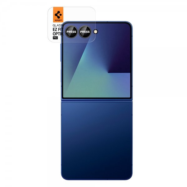 Spigen Samsung Galaxy Z Flip 7 Kameraskydd GLAS.tR EZ Fit Optik Pro 2-pack