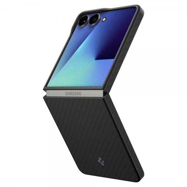 Spigen Samsung Galaxy Z Flip 7 Skal Air Skin Aramid Svart
