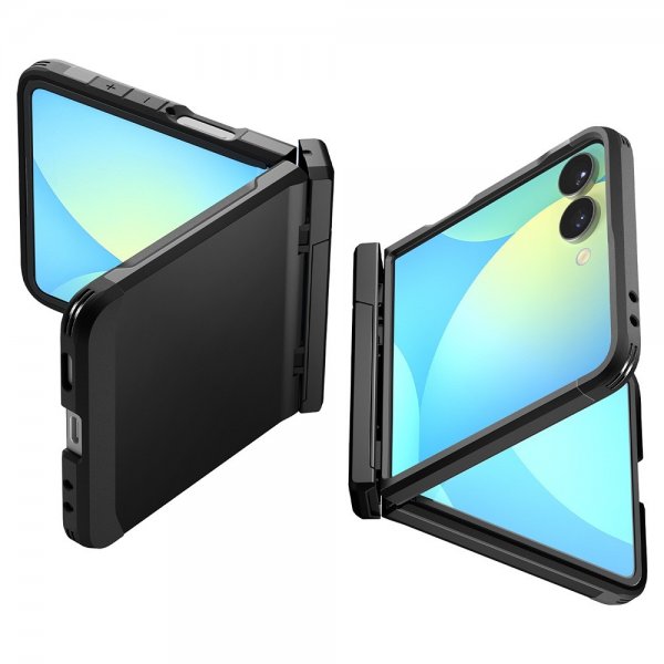 Spigen Samsung Galaxy Z Flip 7 Skal Tough Armor Pro MagFit Svart