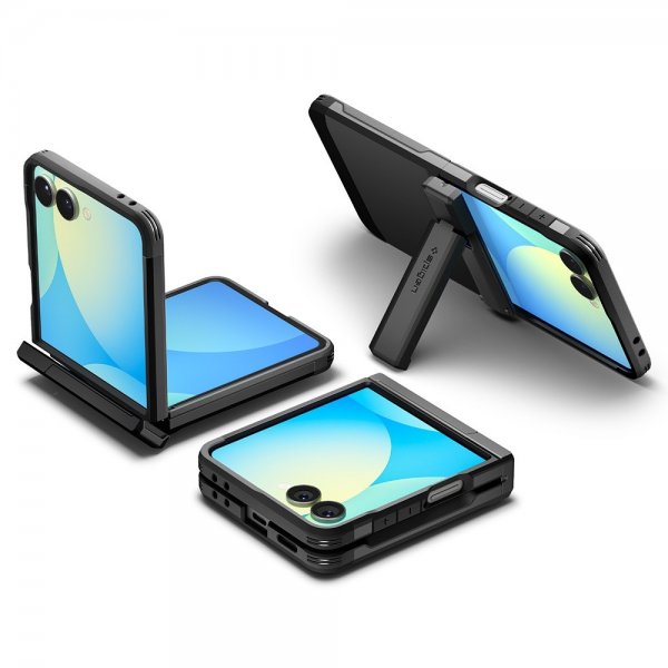 Spigen Samsung Galaxy Z Flip 7 Skal Tough Armor Pro MagFit Svart