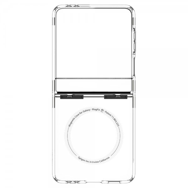 Spigen Samsung Galaxy Z Flip 7 Skal Ultra Hybrid Pro MagFit Clear White