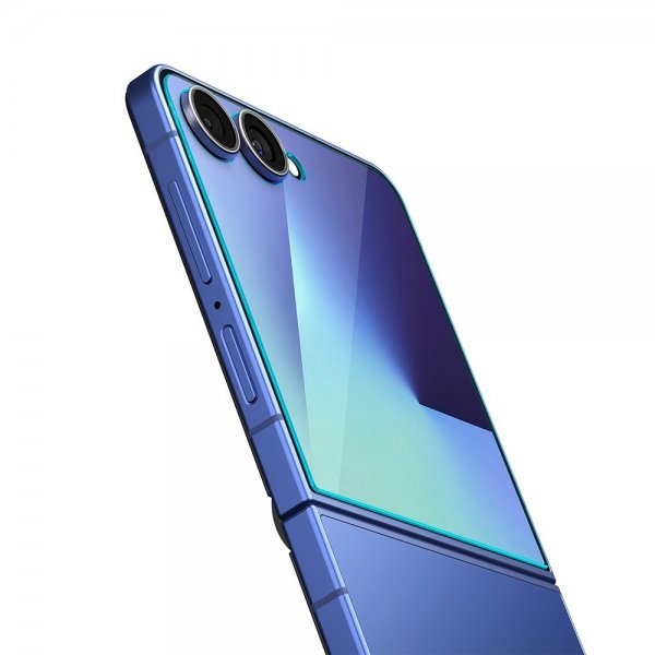 Spigen Samsung Galaxy Z Flip 7 Skärmskydd GLAS.tR EZ Fit 2-pack