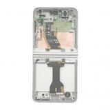 Samsung Galaxy Z Flip6 Baksida LCD Skärm Original - White