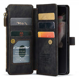 CaseMe Samsung Galaxy Z Fold 4 Fodral C30 Series Svart