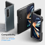 Spigen Samsung Galaxy Z Fold 4 Kameraskydd Glas.tR Optik 2-pack Svart