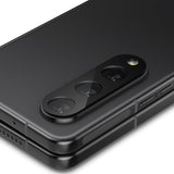 Spigen Samsung Galaxy Z Fold 4 Kameraskydd Glas.tR Optik 2-pack Svart