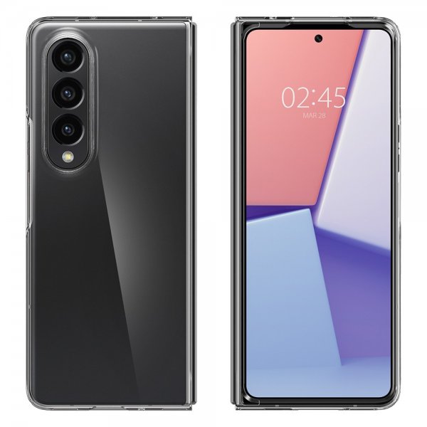 Spigen Samsung Galaxy Z Fold 4 Skal AirSkin Crystal Clear