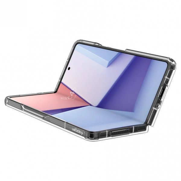 Spigen Samsung Galaxy Z Fold 4 Skal Crystal Hybrid Crystal Clear