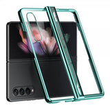 Samsung Galaxy Z Fold 4 Skal Pläterad Kant Grön