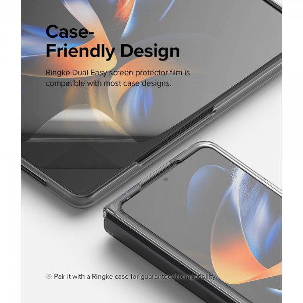 Ringke Samsung Galaxy Z Fold 4 Skärmskydd Dual Easy Film