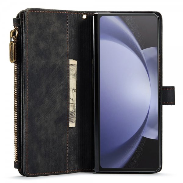 CaseMe Samsung Galaxy Z Fold 5 Fodral C30 Series Svart