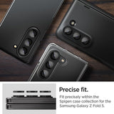 Spigen Samsung Galaxy Z Fold 5 Kameraskydd GLAS.tR EZ Fit Optik Pro 2-pack Svart