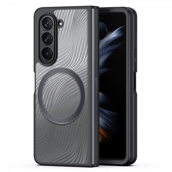 Dux Ducis Samsung Galaxy Z Fold 5 Skal Aimo Series MagSafe Svart