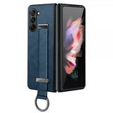 Sulada Samsung Galaxy Z Fold 5 Skal Fashion Series Blå