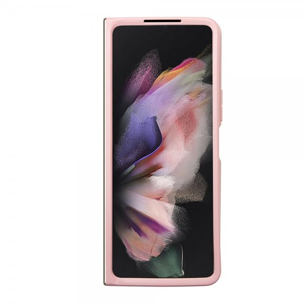 Guess Samsung Galaxy Z Fold 5 Skal Glitter Flakes Metal Logo Rosa