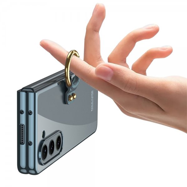 GKK Samsung Galaxy Z Fold 5 Skal med Ringhållare Klar