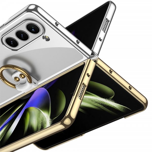 GKK Samsung Galaxy Z Fold 5 Skal med Ringhållare Klar