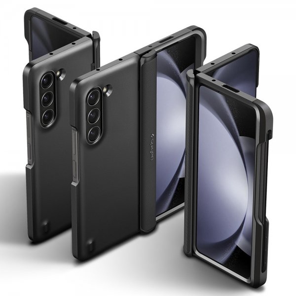Spigen Samsung Galaxy Z Fold 5 Skal Slim Armor Pro Pen Edition Svart