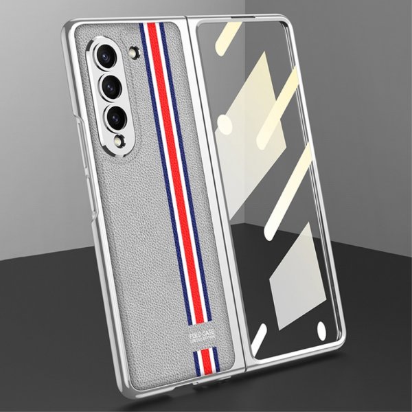 GKK Samsung Galaxy Z Fold 5 Skal Stripe Svart