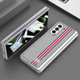 GKK Samsung Galaxy Z Fold 5 Skal Stripe Svart
