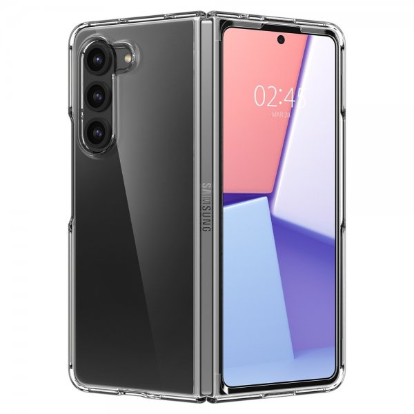 Spigen Samsung Galaxy Z Fold 5 Skal Ultra Hybrid Crystal Clear