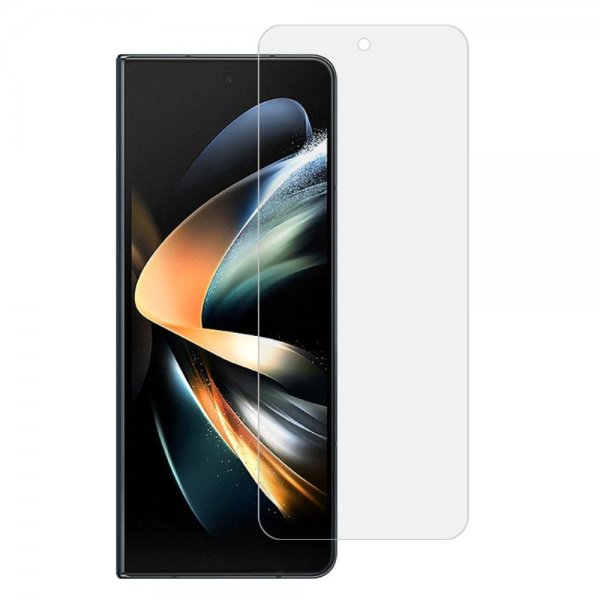 Samsung Galaxy Z Fold 5 Skärmskydd i Härdat Glas Case Friendly