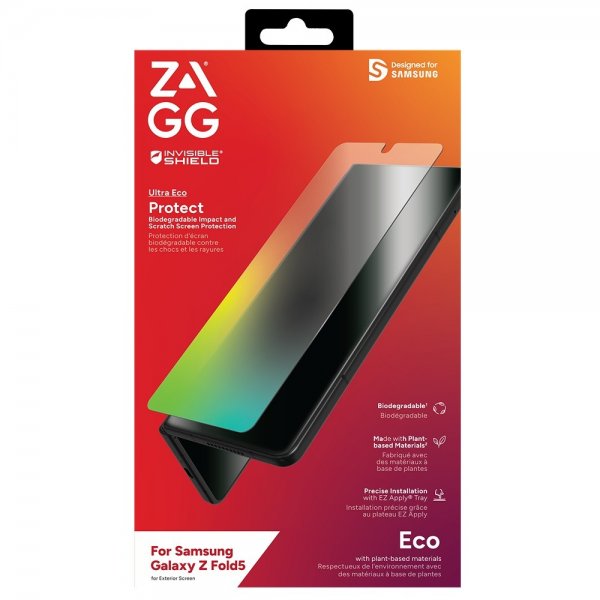 ZAGG InvisibleShield Samsung Galaxy Z Fold 5 Skärmskydd Ultra Eco