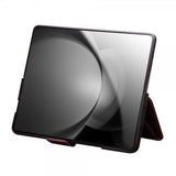 Qialino Samsung Galaxy Z Fold 6 Fodral Äkta Läder Brun