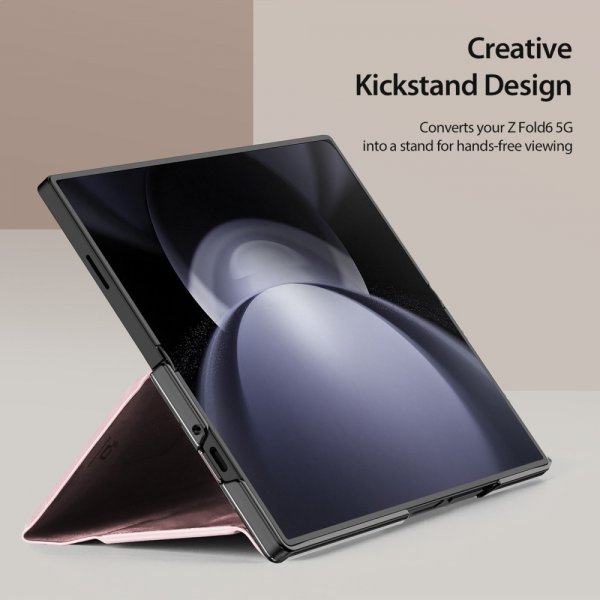 Dux Ducis Samsung Galaxy Z Fold 6 Fodral Bril Series Rosa