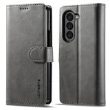 Lc.Imeeke Samsung Galaxy Z Fold 6 Fodral med Kortfack Stativfunktion Grå