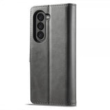 Lc.Imeeke Samsung Galaxy Z Fold 6 Fodral med Kortfack Stativfunktion Grå