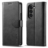Lc.Imeeke Samsung Galaxy Z Fold 6 Fodral med Kortfack Stativfunktion Svart