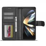 Lc.Imeeke Samsung Galaxy Z Fold 6 Fodral med Kortfack Stativfunktion Svart