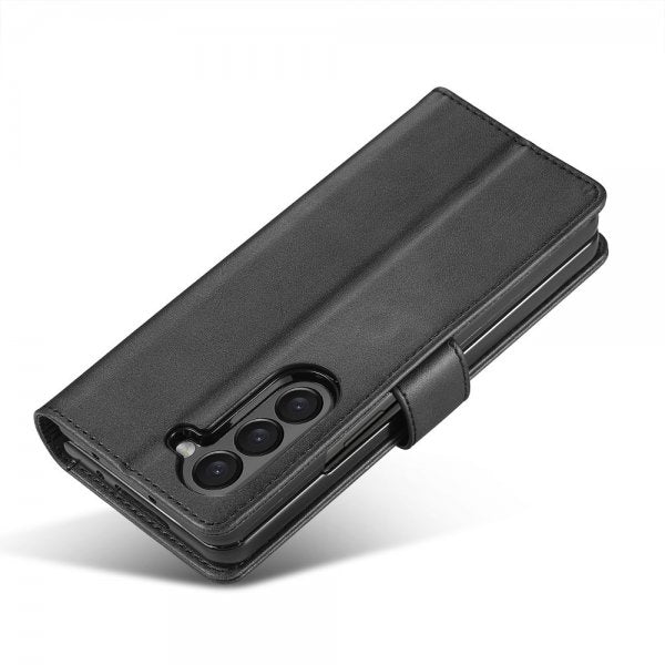 Lc.Imeeke Samsung Galaxy Z Fold 6 Fodral med Kortfack Stativfunktion Svart
