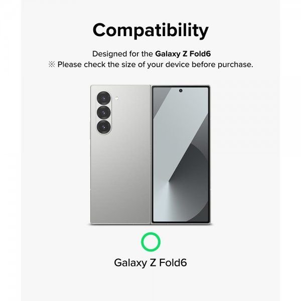 Ringke Samsung Galaxy Z Fold 6 Kameraskydd Camera Lens Frame 2-pack