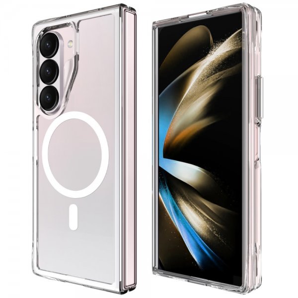 Samsung Galaxy Z Fold 6 Skal MagSafe Transparent