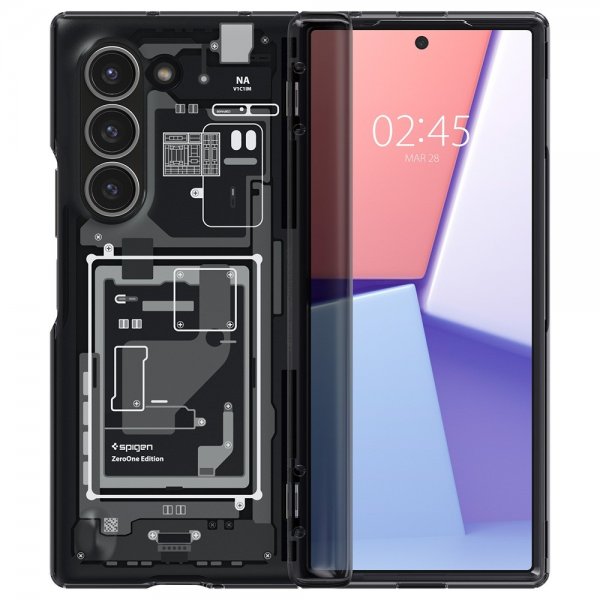 Spigen Samsung Galaxy Z Fold 6 Skal Ultra Hybrid Pro Zero One Svart