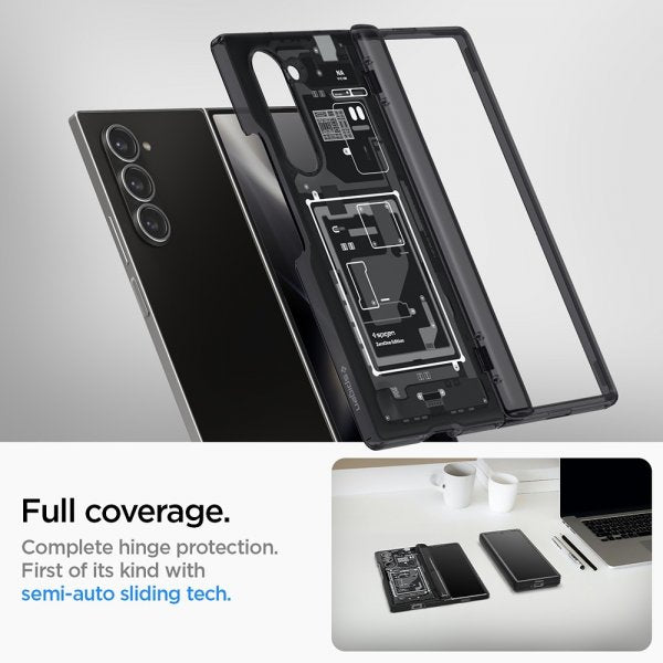 Spigen Samsung Galaxy Z Fold 6 Skal Ultra Hybrid Pro Zero One Svart