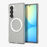 Spigen Samsung Galaxy Z Fold 7 Skal Air Skin MagFit Clear White