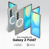 Spigen Samsung Galaxy Z Fold 7 Skal Air Skin MagFit Clear White