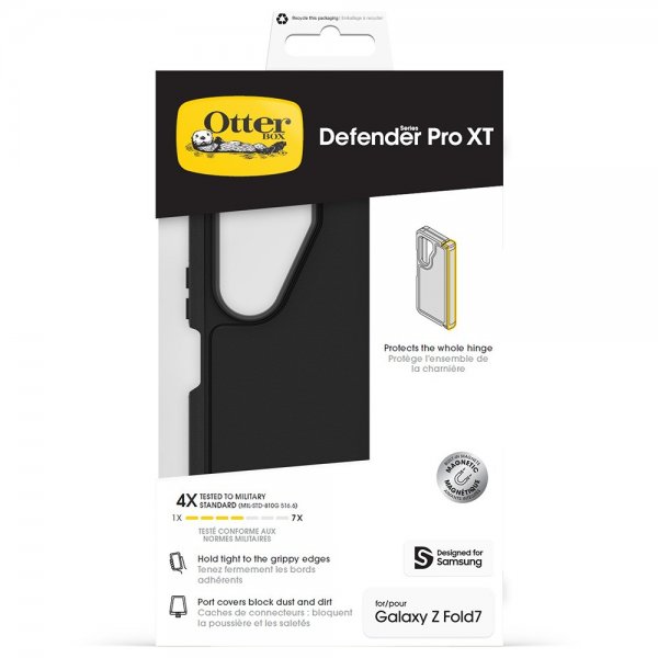 Otterbox Samsung Galaxy Z Fold 7 Skal Defender Pro XT MagSafe Svart