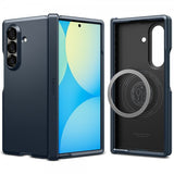 Spigen Samsung Galaxy Z Fold 7 Skal Tough Armor Pro MagFit Metal Slate