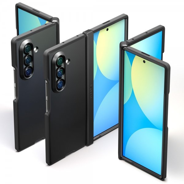 Spigen Samsung Galaxy Z Fold 7 Skal Tough Armor Pro MagFit Svart