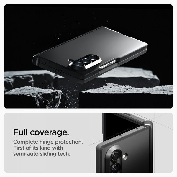 Spigen Samsung Galaxy Z Fold 7 Skal Tough Armor Pro MagFit Svart