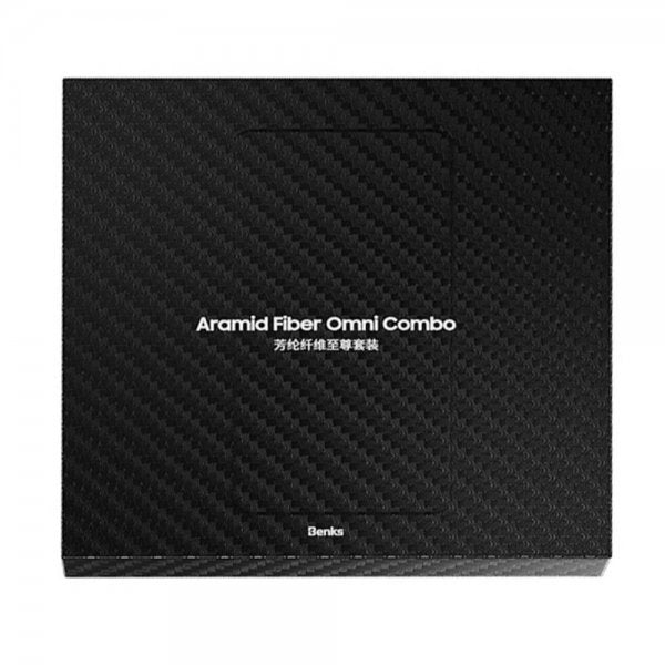 Benks Samsung Galaxy Z Fold3 Skal Aramid Fiber Omni Combo Svart