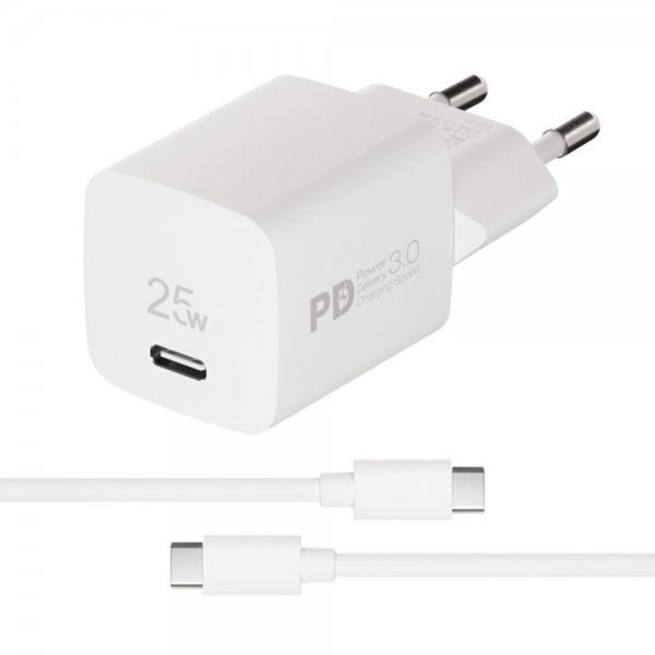 Vivanco Samsung Laddare med Kabel 25W Super Fast Charger Set