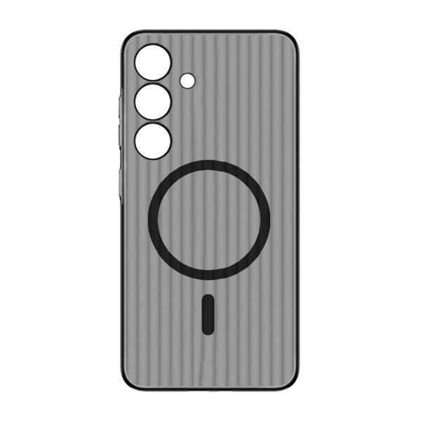 Samsung Galaxy S24 Skal Korrugerad MagSafe Svart
