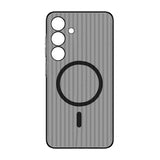 Samsung Galaxy S24 Skal Korrugerad MagSafe Svart